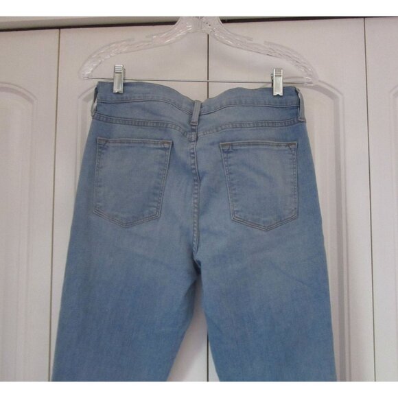 Frame Le High Flare Light Wash Blue Jeans W30, Inseam 34 - Picture 12 of 12